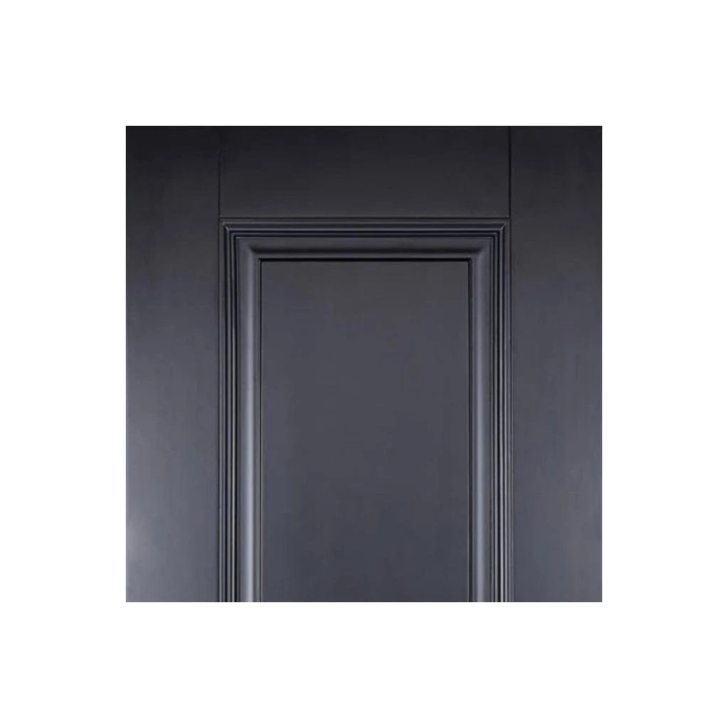 Eindhoven 1 Panel Black Primed Internal Door 3 Eindhoven 1 Panel Black Primed Internal Door - Image 3
