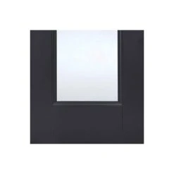 Eindhoven Black Primed Single Evokit Pocket Door - Clear Glass -LPD Door lpd door eindhoven glazed black 72dpi rgb bot2 3b2bc2fa 7d36 482c 9203 f05ab69ff1a5