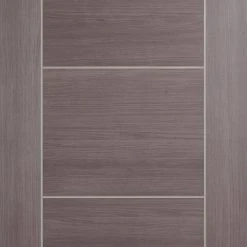 Laminate Vancouver Medium Grey Internal Door - Prefinished -LPD Door lpd door laminate vancouver med grey mid