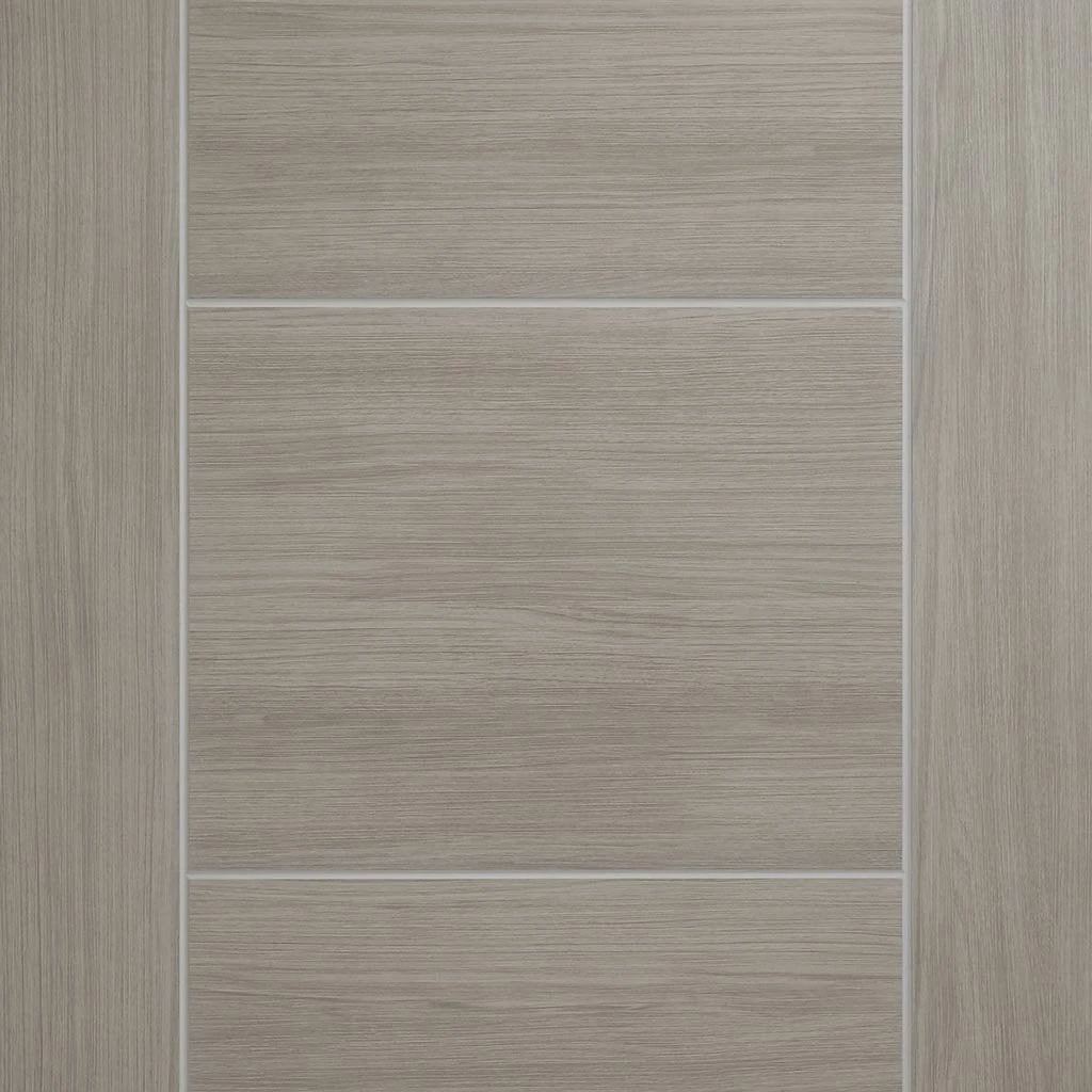 Laminate Vancouver Light Grey Internal Door Pair - Prefinished 3 Laminate Vancouver Light Grey Internal Door Pair - Prefinished - Image 3