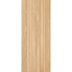 Saturn Tubular Stainless Steel Sliding Track & Montreal Oak Flush Internal Double Door - Prefinished -LPD Door lpd doors contemporary design 01 Montreal Pre finished Oak 770dc2a4 5171 4f9a b5e6 07adda6a58e4