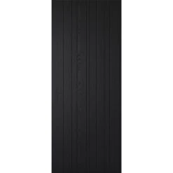 Saturn Tubular Stainless Steel Sliding Track & Montreal Charcoal Double Door - Prefinished -LPD Door lpd doors contemporary design 03 MONTREAL PRE FINISHED DARK CHARCOAL a82b2785 faaf 42ab 936b 06df3544f84f