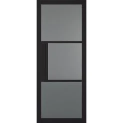 ThruEasi Room Divider - Tribeca 3 Pane Black Primed Tinted Glass Unfinished Double Doors With Single Side 7 ThruEasi Room Divider - Tribeca 3 Pane Black Primed Tinted Glass Unfinished Double Doors With Single Side -LPD Door lpd doors contemporary design tinted glass 2d674398 6332 4dd5 8ad2 2b07c437d521