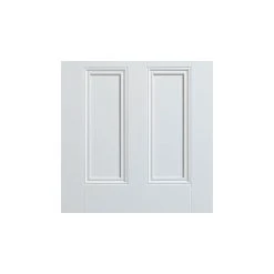 Nostalgia Malton Unglazed Internal Door Pair - Raised Mouldings - White Primed -LPD Door malton door white contemporary bot