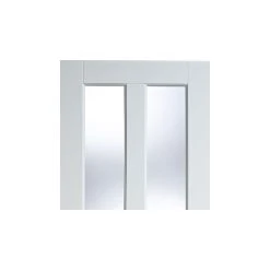 Nostalgia Malton Unglazed Internal Door Pair - Raised Mouldings - White Primed -LPD Door malton door white contemporary top
