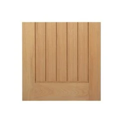 Bespoke Mexicano Oak Internal Door - Vertical Lining -LPD Door mexicano door oak panel fire rated bot5