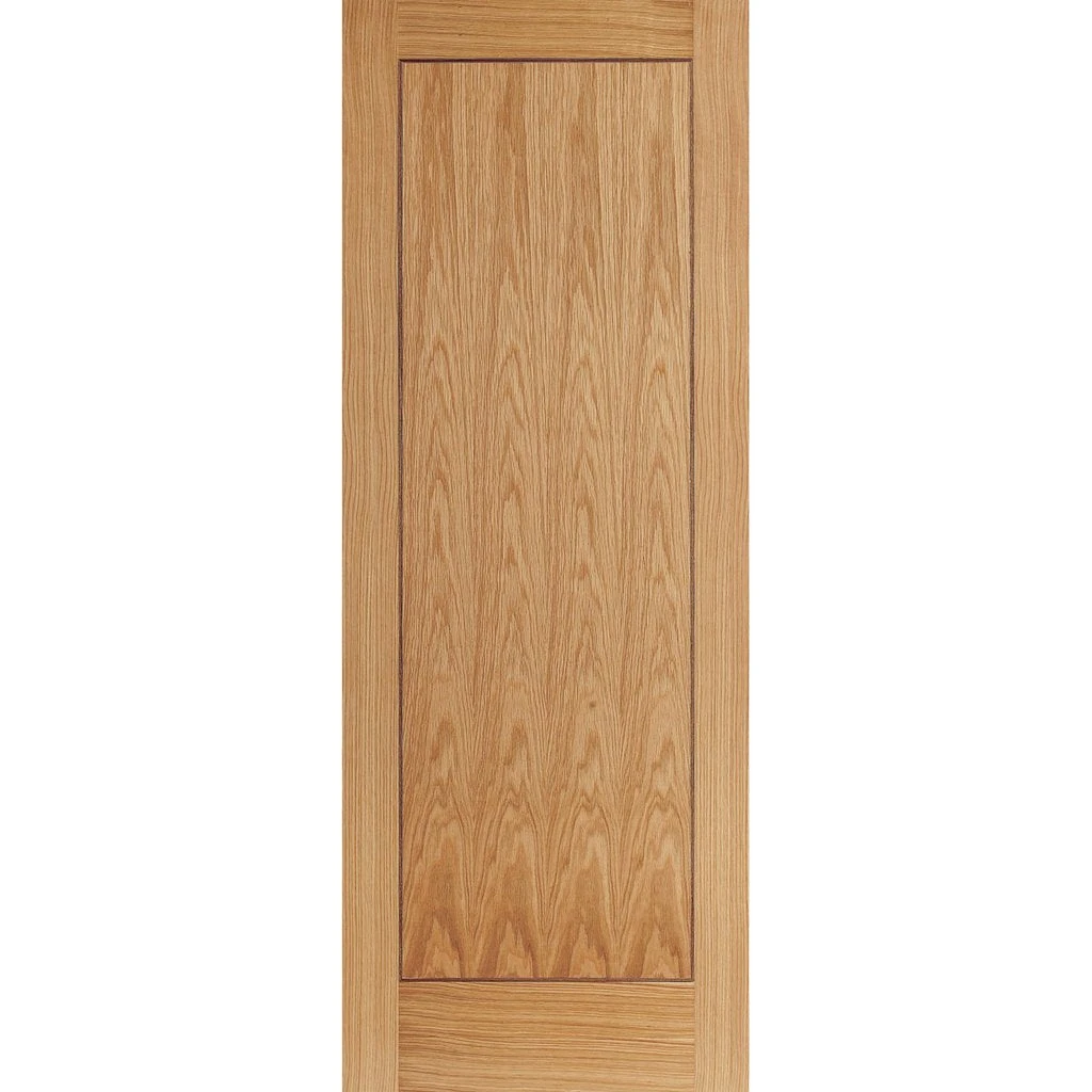 Internal Door And Frame Kit - Oak 1 Panel Inlay Flush Internal Door - Prefinished 2 Internal Door And Frame Kit - Oak 1 Panel Inlay Flush Internal Door - Prefinished - Image 2