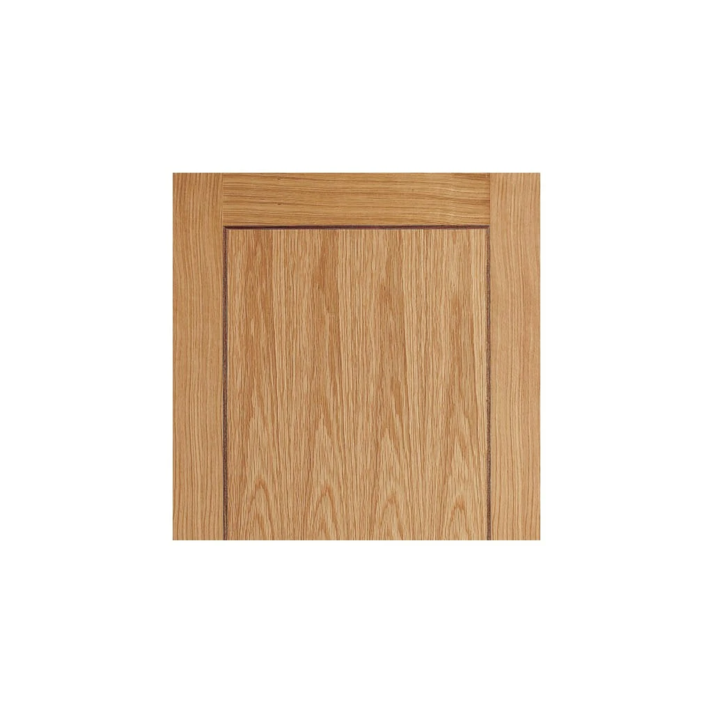 Internal Door And Frame Kit - Oak 1 Panel Inlay Flush Internal Door - Prefinished 3 Internal Door And Frame Kit - Oak 1 Panel Inlay Flush Internal Door - Prefinished - Image 3