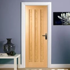 Bespoke Idaho Oak 3P Internal Door