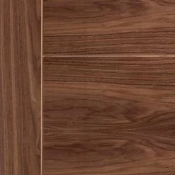Bespoke Vancouver Walnut 5P Flush Internal Door - Prefinished -LPD Door modern walnut door vancouver internal lpd det5