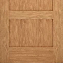 Bespoke Contemporary 4P Oak Internal Door 12 Bespoke Contemporary 4P Oak Internal Door -LPD Door oak contemporary door shaker lpd bot1