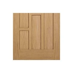 Pass-Easi Two Sliding Doors And Frame Kit - Coventry Contemporary Oak Panel Door - Unfinished 12 Pass-Easi Two Sliding Doors And Frame Kit - Coventry Contemporary Oak Panel Door - Unfinished -LPD Door oak coventry bot