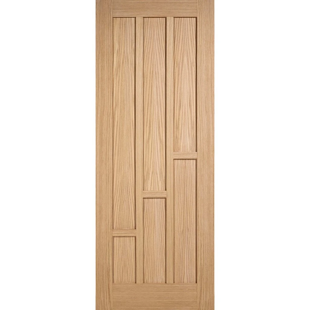 Internal Door And Frame Kit - Coventry Contemporary Oak Panelled Internal Door 2 Internal Door And Frame Kit - Coventry Contemporary Oak Panelled Internal Door - Image 2