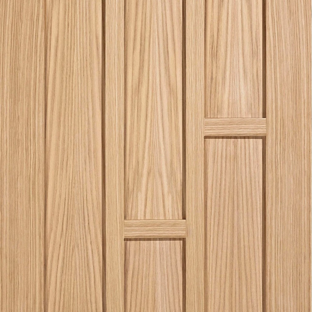 Internal Door And Frame Kit - Coventry Contemporary Oak Panelled Internal Door 3 Internal Door And Frame Kit - Coventry Contemporary Oak Panelled Internal Door - Image 3