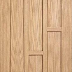Three Folding Doors & Frame Kit - Coventry Contemporary Panel Oak 2+1 - Unfinished 16 Three Folding Doors & Frame Kit - Coventry Contemporary Panel Oak 2+1 - Unfinished -LPD Door oak door coventry panel lpd mid38