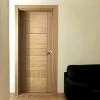 Edmonton Oak Flush Internal Door - Prefinished