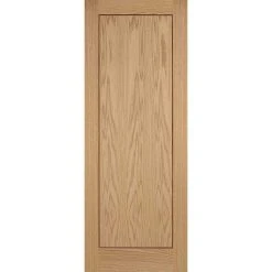 Four Folding Doors & Frame Kit - 1 Panel Inlay Flush Oak 3+1 - Prefinished -LPD Door oak inlay 1p main9