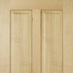 Regency 4P Oak Evokit Pocket Fire Door - 30 Minute Fire Rated - No Raised Mouldings - Prefinished -LPD Door oak internal door regency 4p white oak nrm lpd top5 79b635f6 4fa8 4650 afe0 71c3793b36b3