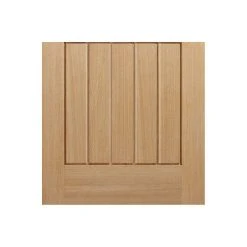Mexicano Oak Single Evokit Pocket Door - Half Light Clear Glass - Frosted Lines -LPD Door oak mexicano glazed half light3 695f9cf8 1573 4a9a b590 41c8da3e11c5