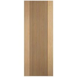 Sydney Oak Internal Door Pair - Prefinished -LPD Door oak sydney door directdoors modern door design