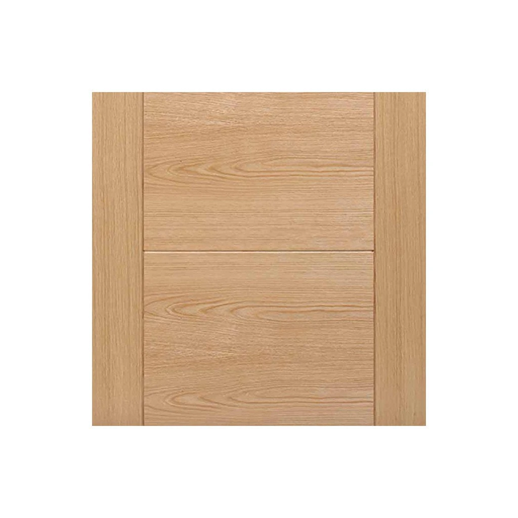 Four Folding Doors & Frame Kit - Vancouver 5 Panel Effect Flush Oak 3+2 - Prefinished 5 Four Folding Doors & Frame Kit - Vancouver 5 Panel Effect Flush Oak 3+2 - Prefinished - Image 5