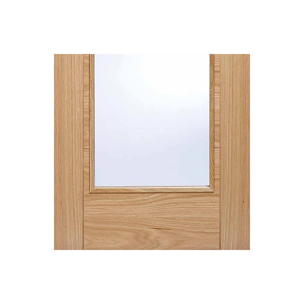 Three Folding Doors & Frame Kit - Vancouver 1 Pane Oak 3+0 - Clear Glass - Prefinished 5 Three Folding Doors & Frame Kit - Vancouver 1 Pane Oak 3+0 - Clear Glass - Prefinished - Image 5
