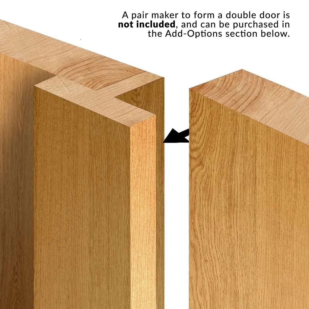 Cottage 6 Pane Oak Double Door And Frame Set - Clear Double Glazing 8 Cottage 6 Pane Oak Double Door And Frame Set - Clear Double Glazing - Image 8