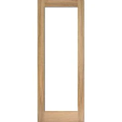Pattern 10 Oak Internal Door - Full Pane Frosted Glass 6 Pattern 10 Oak Internal Door - Full Pane Frosted Glass -LPD Door pattern 10 glazed oak