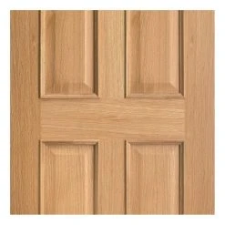Regency Oak 4 Panel Internal Door - Raised Mouldings -LPD Door regency door 4 panel raised mouldings lpd directdoors mid