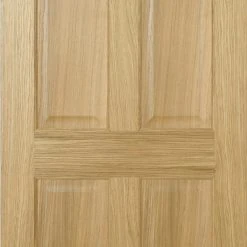 Regency 6 Panel Oak Internal Door - Prefinished -LPD Door regency door 6p white oak nrm lpd mid
