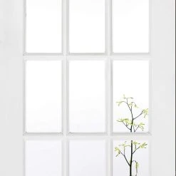 SA 15 Pane Internal Door - Clear Glass - White Primed -LPD Door sa 15l door white glazed 15 pane mid
