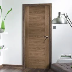 Sofia Walnut Veneer Internal Door - Prefinished