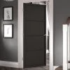Soho 4 Panel Black Primed Internal Door