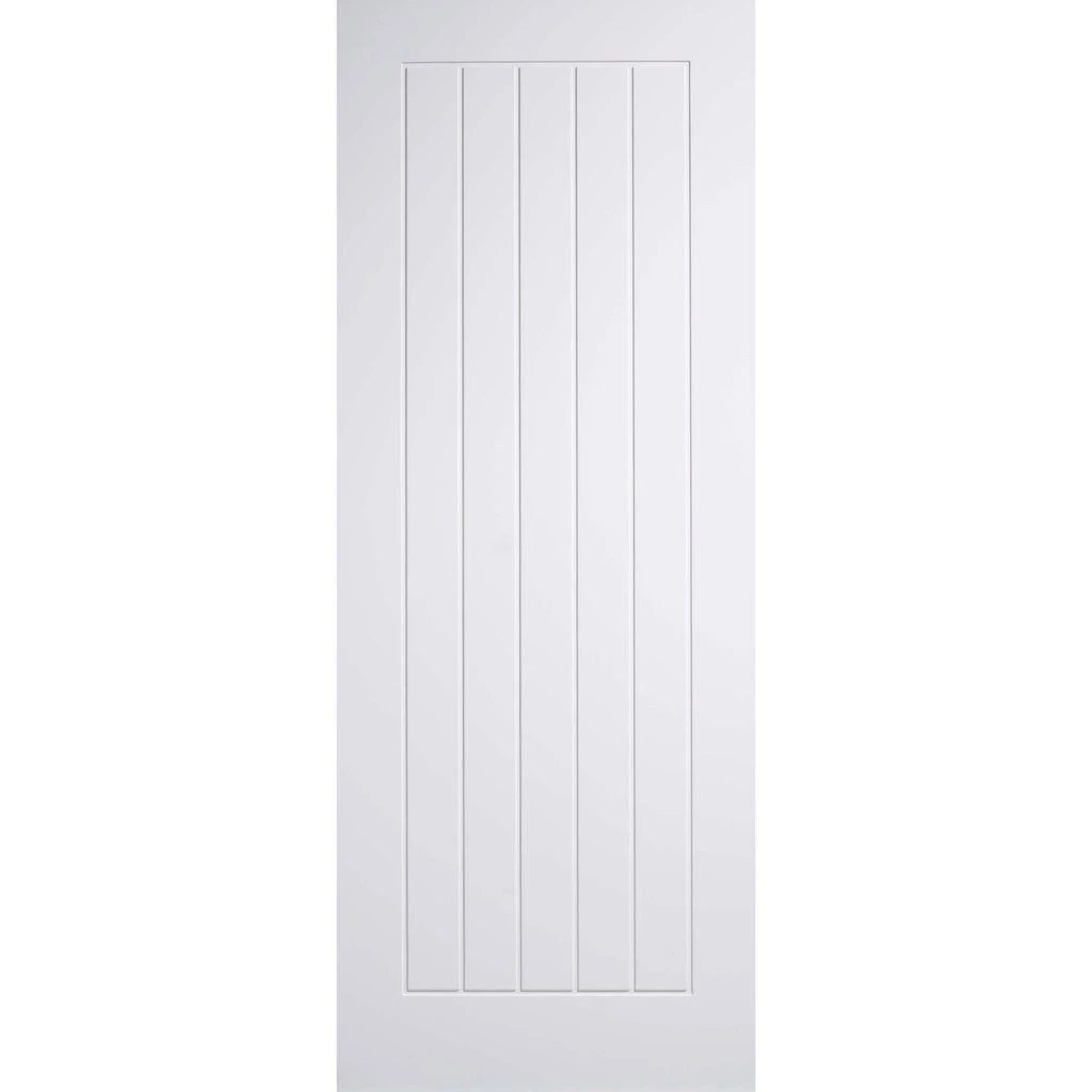Mexicano Evokit Pocket Fire Door - Vertical Lining - 30 Minute Fire Rated - White Primed 2 Mexicano Evokit Pocket Fire Door - Vertical Lining - 30 Minute Fire Rated - White Primed - Image 2
