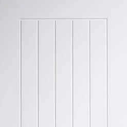 Mexicano Internal Door - Vertical Lining -LPD Door solid door white primed mexicano lpd top