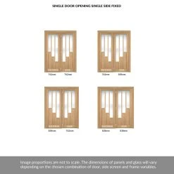 ThruEasi Room Divider - Coventry Contemporary Oak Clear Glass Unfinished Door With Single Side -LPD Door thrueasi coventry clear glass prefinished directdoors 1d 1s PFCOVOAKGL30 THRT2 b 2bff381f db72 4656 8346 7ee97a8d0676
