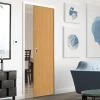 Oak Veneer Evokit Pocket Fire Door Blank - 1/2 Hour Fire Rated - Prefinished