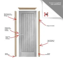 Internal Door And Frame Kit - Idaho Oak 3 Panel Internal Door 10 Internal Door And Frame Kit - Idaho Oak 3 Panel Internal Door -LPD Door walnut door and frame set directdoors29 26c1b6f3 27a7 445e 9cad 00e14078c004