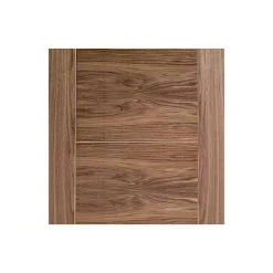 Pass-Easi Two Sliding Doors And Frame Kit - Vancouver 5 Panel Flush Walnut Door - Prefinished 8 Pass-Easi Two Sliding Doors And Frame Kit - Vancouver 5 Panel Flush Walnut Door - Prefinished -LPD Door walnut vancouver 5p top