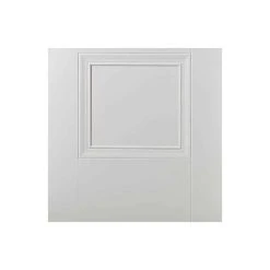 Pass-Easi Two Sliding Doors And Frame Kit - Amsterdam 3 Panel Door - White Primed -LPD Door white amsterdam bot