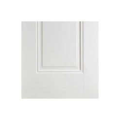 Pass-Easi Four Sliding Doors And Frame Kit - Eindhoven 1 Panel Door - White Primed -LPD Door white eindhoven bot1