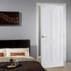 Canterbury 4 Panel DSN Shaker Internal Door - White Primed