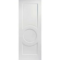 Single Sliding Door & Wall Track - Montpellier 3 Panel Door - White Primed 10 Single Sliding Door & Wall Track - Montpellier 3 Panel Door - White Primed -LPD Door white montpellier main6