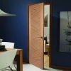 Bespoke Zeus Walnut Flush Internal Door - Prefinished